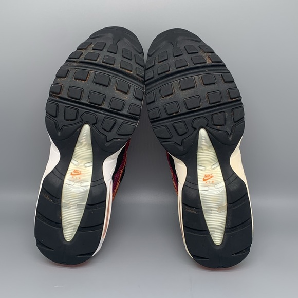 Nike Air Max 95 JCRD Total Orange Running Shoes Men's Sz 8.5 Women's Sz 10 - Picture 9 of 10